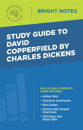 Cover image for Study Guide to David Copperfield by Charles Dickens