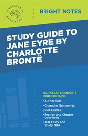 Study guide to jane eyre by charlotte brontë cover image