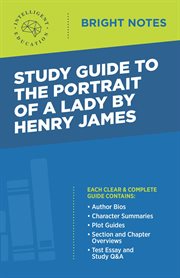 Study guide to the portrait of a lady by henry james cover image