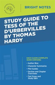 Study guide to tess of d'urbervilles by thomas hardy cover image