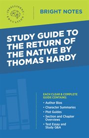 Study guide to the return of the native by thomas hardy cover image
