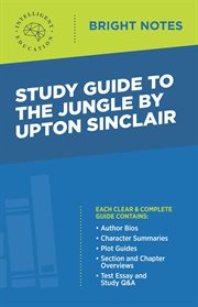 Study guide to the jungle by upton sinclair cover image