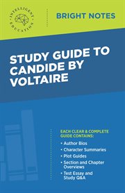Study guide to candide by voltaire cover image