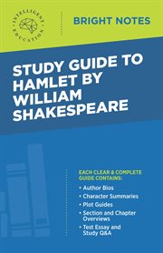 Study guide to hamlet by william shakespeare cover image