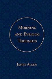 Morning and evening thoughts cover image