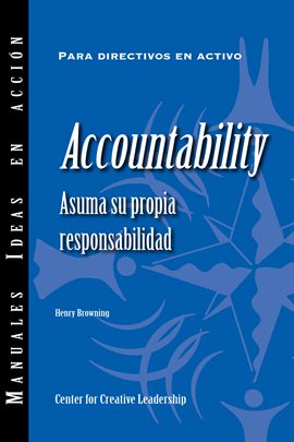 Cover image for Accountability: Taking Ownership of Your Responsibility (International Spanish)