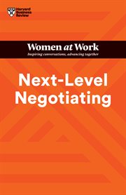 Next-level negotiating cover image