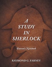 A study in sherlock. Watson's Notebook cover image
