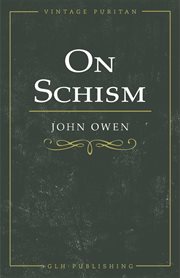 On schism cover image