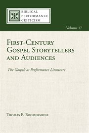 First-century gospel storytellers and audiences cover image