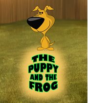 The puppy and the frog cover image
