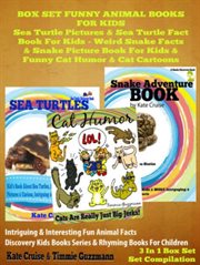 Sea turtle pictures & sea turtle fact book for kids -. Weird Snake Facts & Snake Picture Book For Kids & Cat Humor cover image