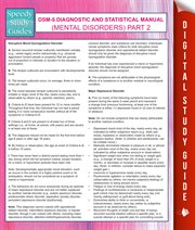 Dsm-5 diagnostic and statistical manual (mental disorders) part 2 cover image