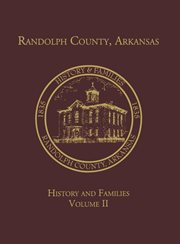 Randolph co., ar family history vol. ii cover image