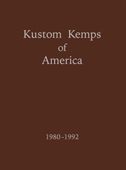Kustom kemps of america. 1980-1992 cover image