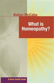 What is homeopathy? cover image