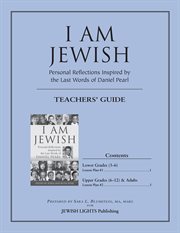 I am jewish teacher's guide cover image