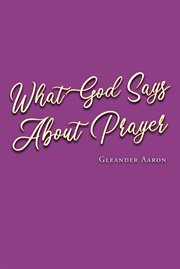 What god says about prayer cover image