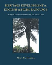 Heritage development in english and igbo language cover image