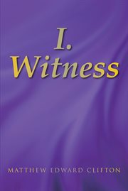 I witness cover image