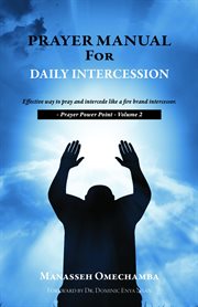 Prayer manual for daily intercession cover image