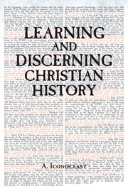 Learning and discerning christian history cover image