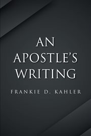 An apostle's writing cover image
