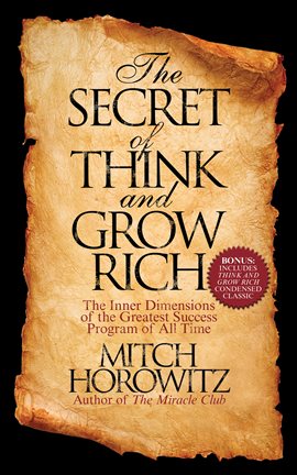 Cover image for The Secret of Think and Grow Rich