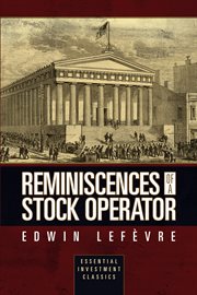 Reminiscences of a stock operator cover image