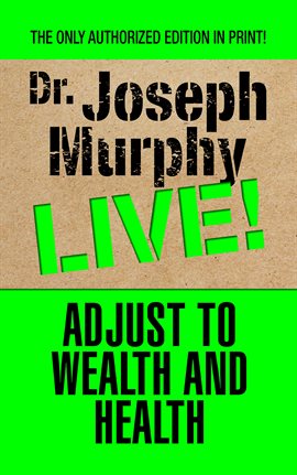 Cover image for Adjust to Wealth and Health