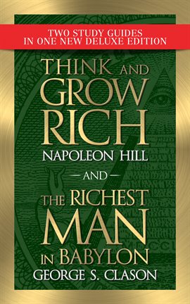 Cover image for Think and Grow Rich and The Richest Man in Babylon with Study Guides