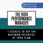 The High Performance Manager cover image