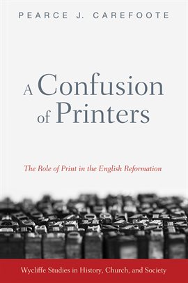 Cover image for A Confusion of Printers