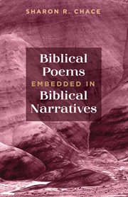 Biblical poems embedded in biblical narratives cover image