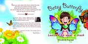 Betsy butterfly learned to wear a mask cover image