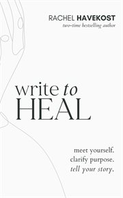 Write to heal cover image