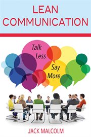 Lean communication cover image