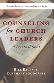 Counseling for church leaders. A Practical Guide cover image