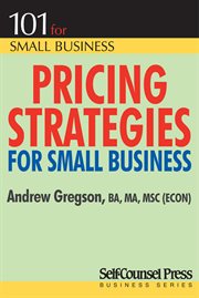 Pricing strategies for small business cover image