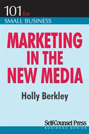 Marketing in the new media cover image