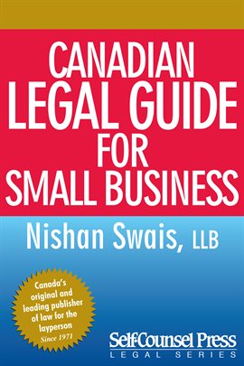 Cover image for Canadian Legal Guide for Small Business