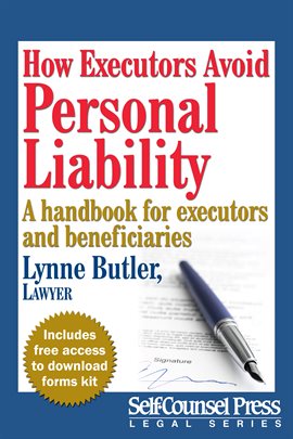 Cover image for How Executors Avoid Personal Liability