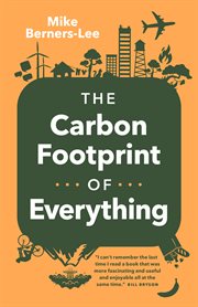 The carbon footprint of everything cover image