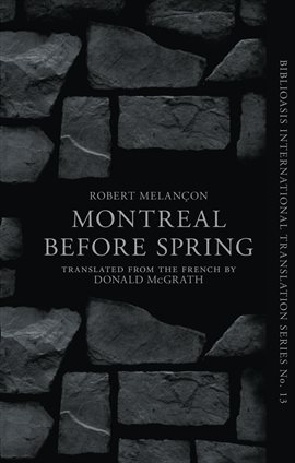 Cover image for Montréal Before Spring