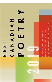 Best canadian poetry 2019 cover image