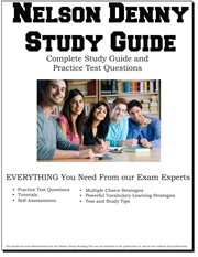 Nelson denny study guide - complete study guide and practice test questions cover image