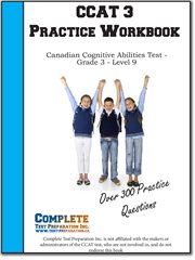 Ccat 3 Practice Workbook : With Verbal, Non-verbal, And Quantitative Practice Questions For Gifted Program Preparation cover image