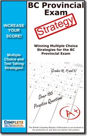 BC Provincial Test: Strategy : Winning Multiple Choice Strategies For The Bc Provincial Test cover image