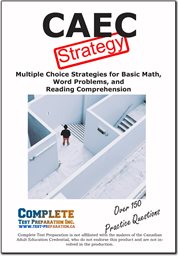 CAEC Multiple Choice Strategy Workbook cover image