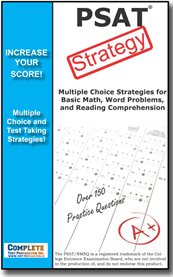 Master Psat Multiple Choice : Reading, Math And Word Problem Multiple Choice Strategy cover image